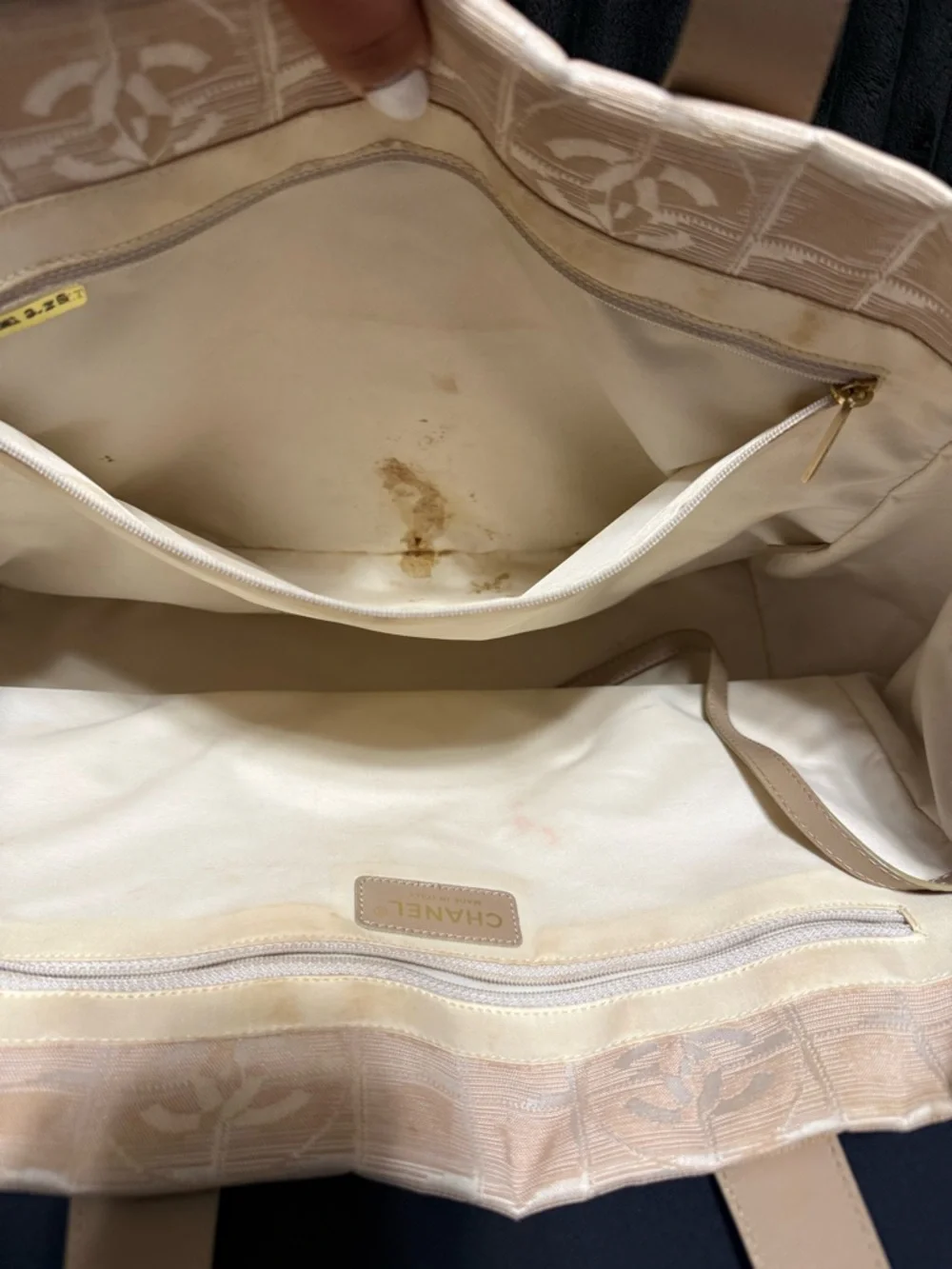 Chanel Beige Travel Tote Bag with COA - Picture 14 of 16